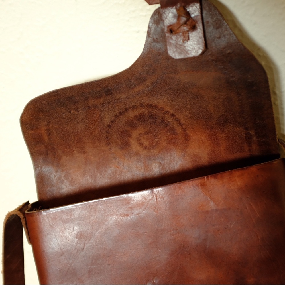 Mexican genuine leather crossbody - Picture 5 of 11